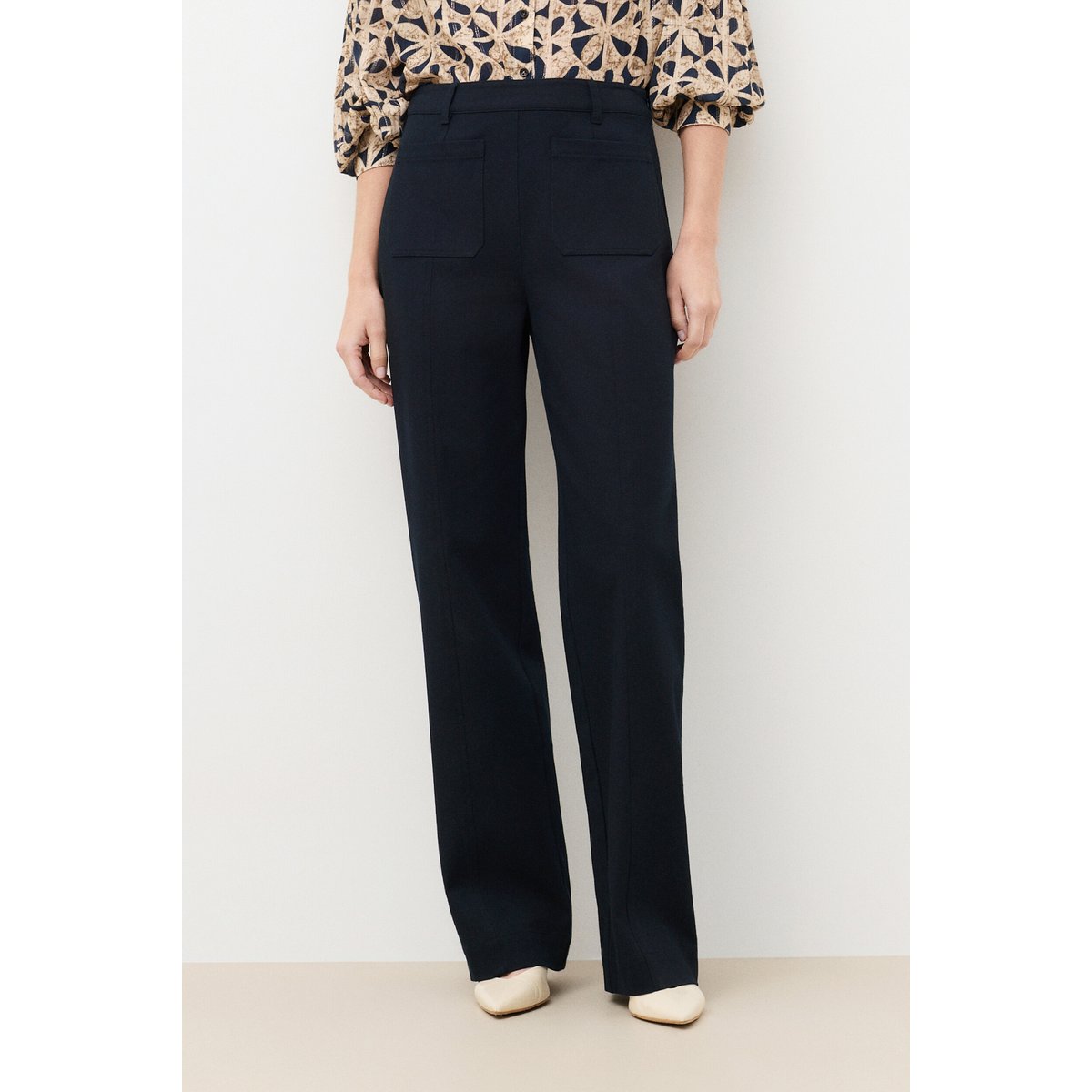 Pantalon droit workwear PHARRISON bleu marine, CAROLL