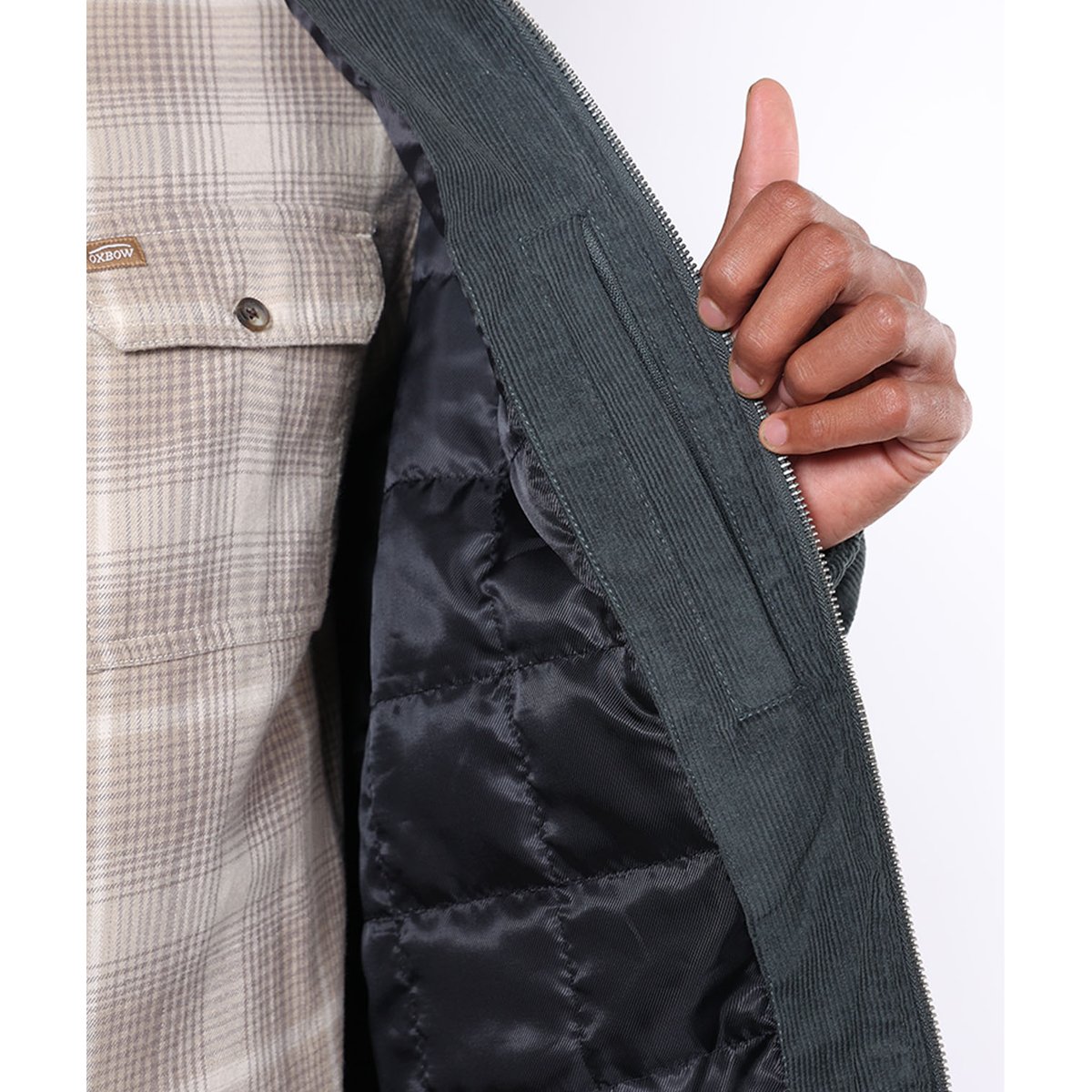 Blouson CORD pewter, OXBOW