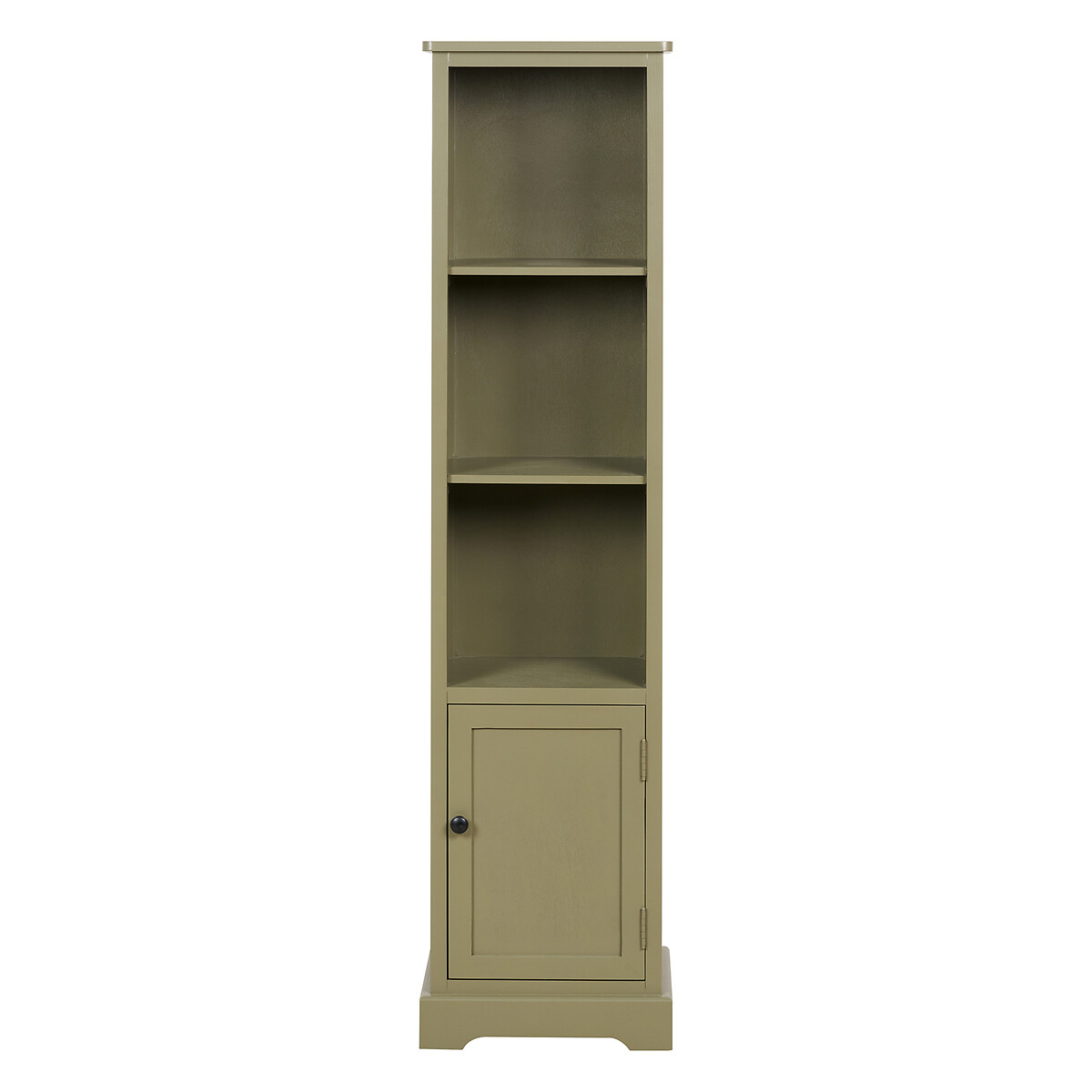 Cotsen Pine Wood Slim Display Unit olive green, SO'HOME