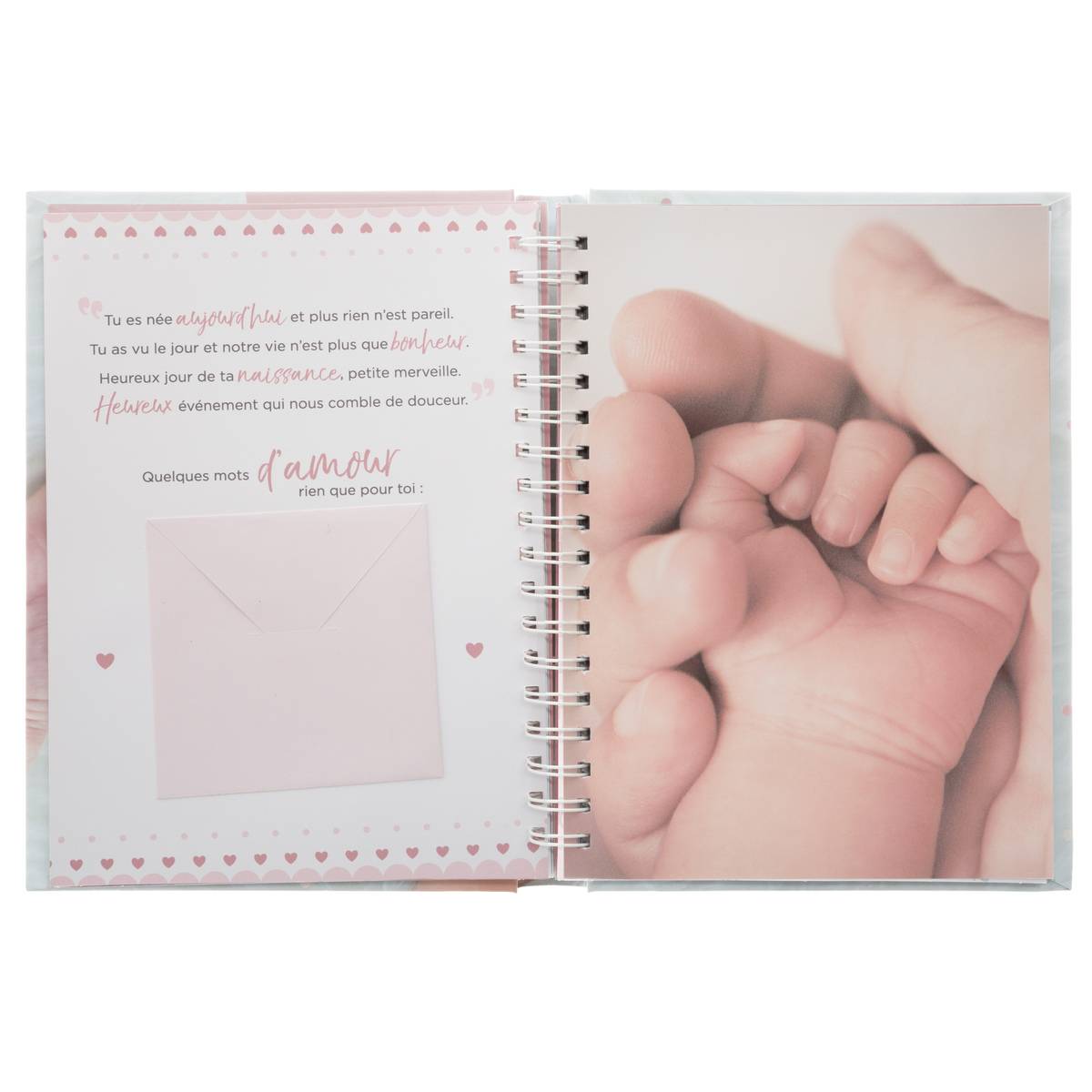 Livre de naissance IDA bleu, ATMOSPHERA