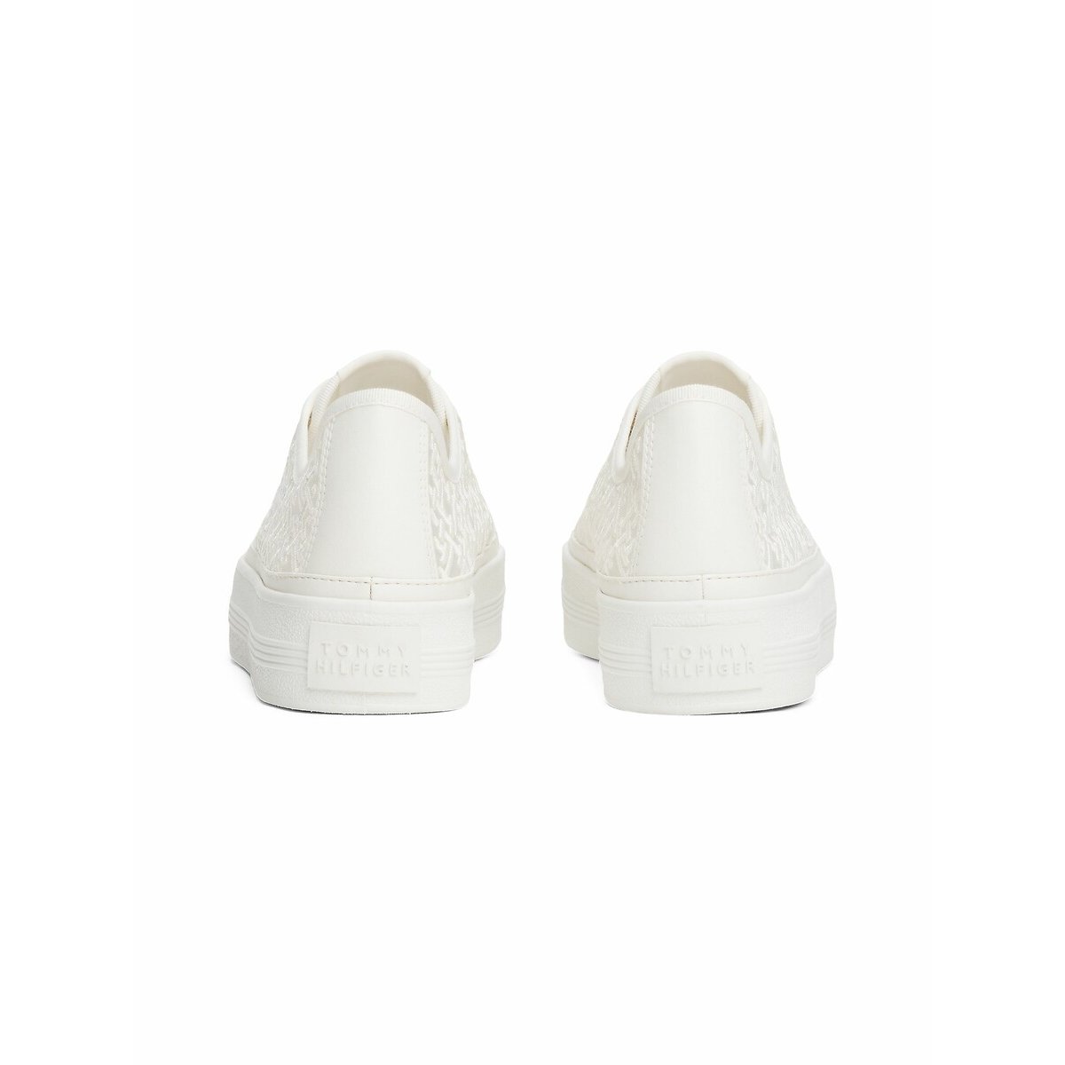 Vulcanised Openwork Trainers white, TOMMY HILFIGER