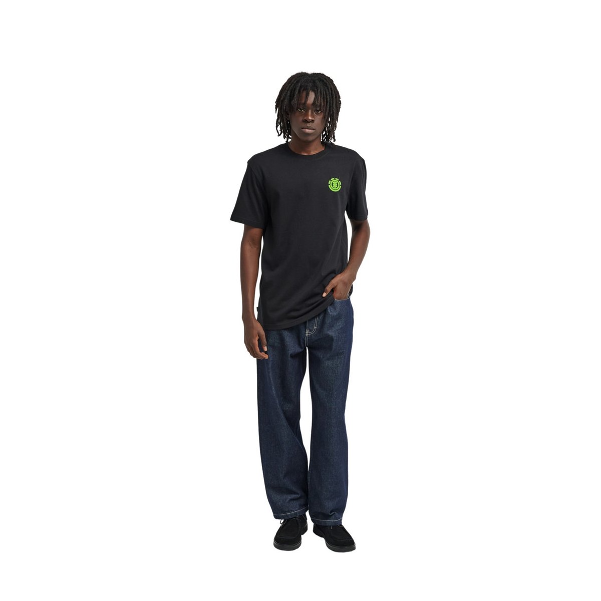 T-Shirt manches courtes AMPLI noir flint black, ELEMENT