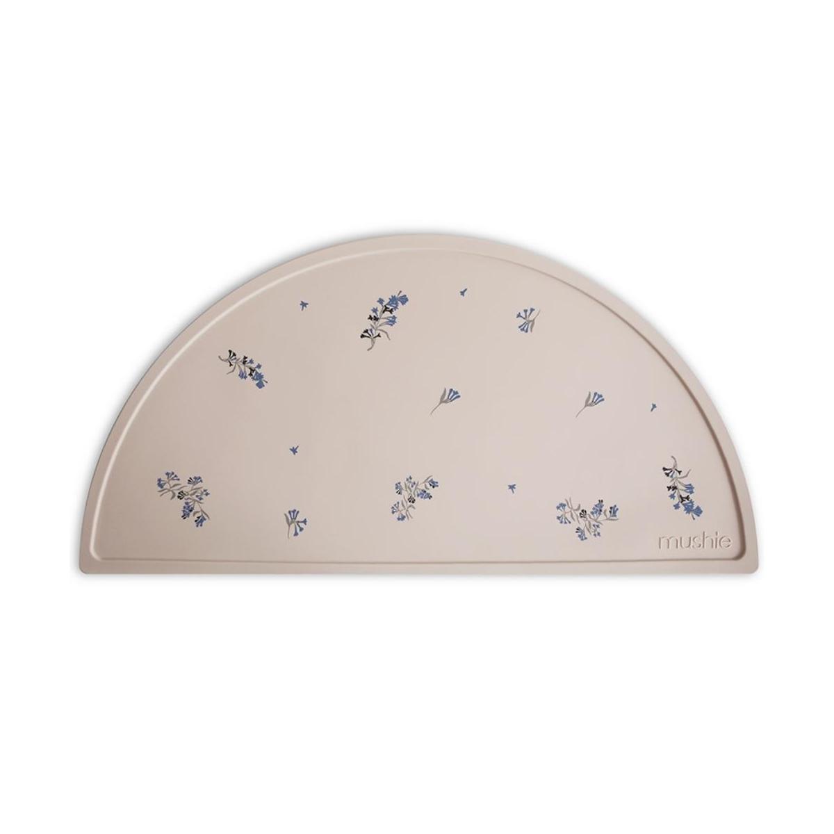Set de table en silicone blanc, lilas, MUSHIE
