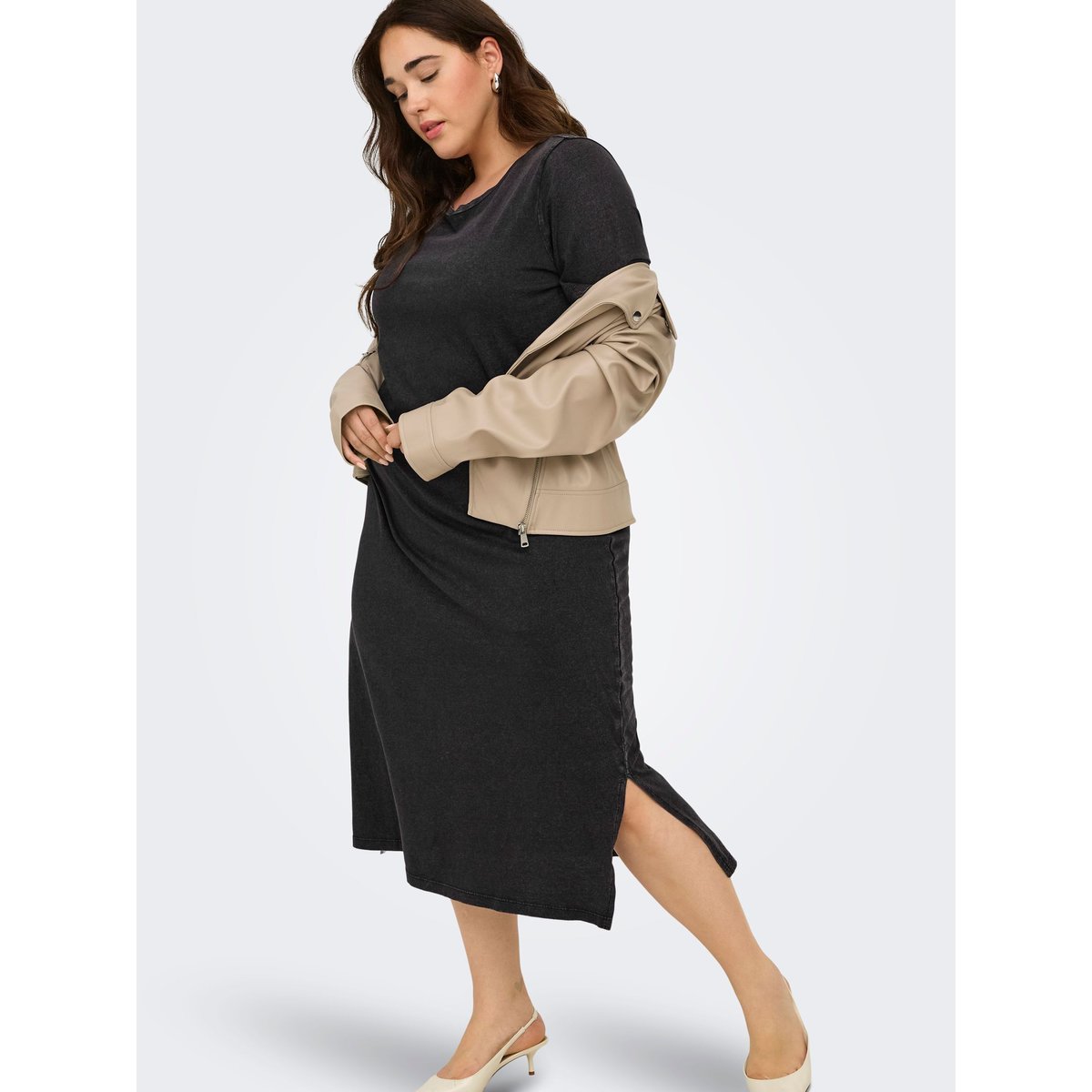 Robe noire - black, ONLY CARMAKOMA