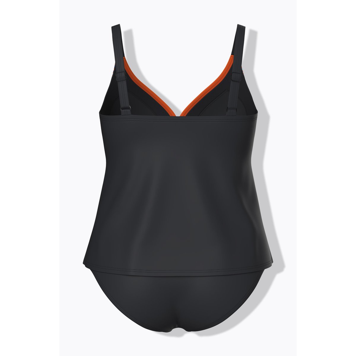 Tankini avec bonnets souples noir, ULLA POPKEN