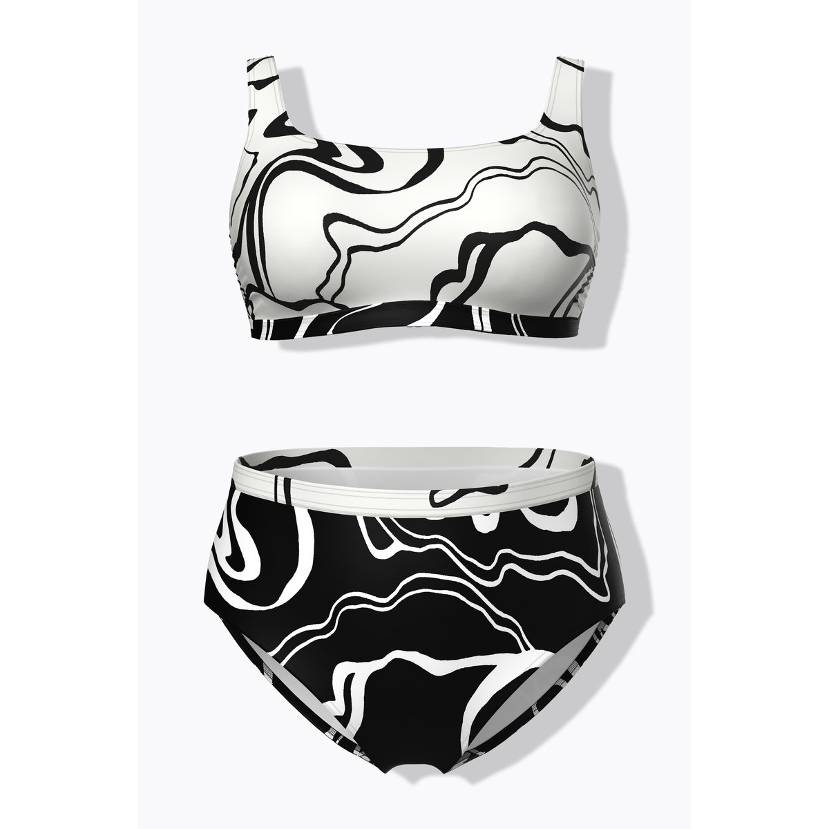 Bikini avec bonnets souples noir, ULLA POPKEN
