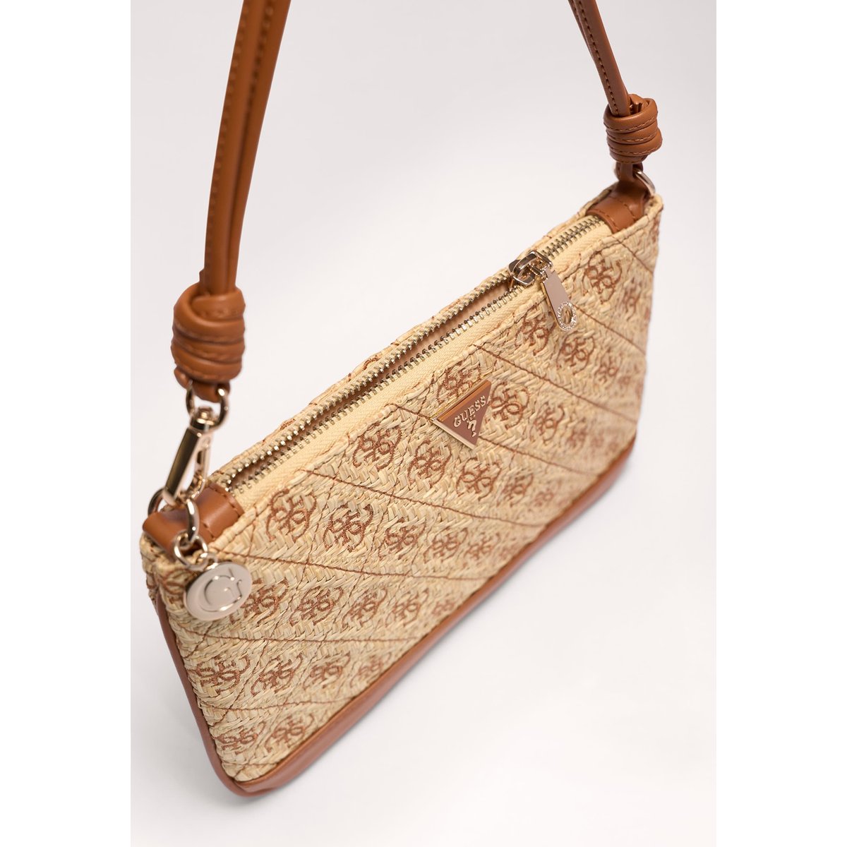 Pochette Avec Logo Kirsten marron, GUESS