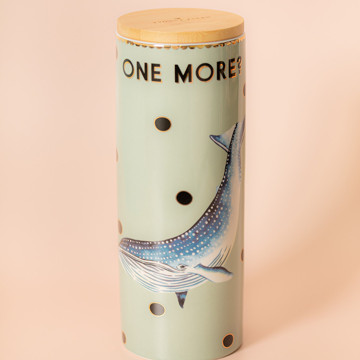 "One More?" Large Whale Storage Jar multi-coloured, YVONNE ELLEN