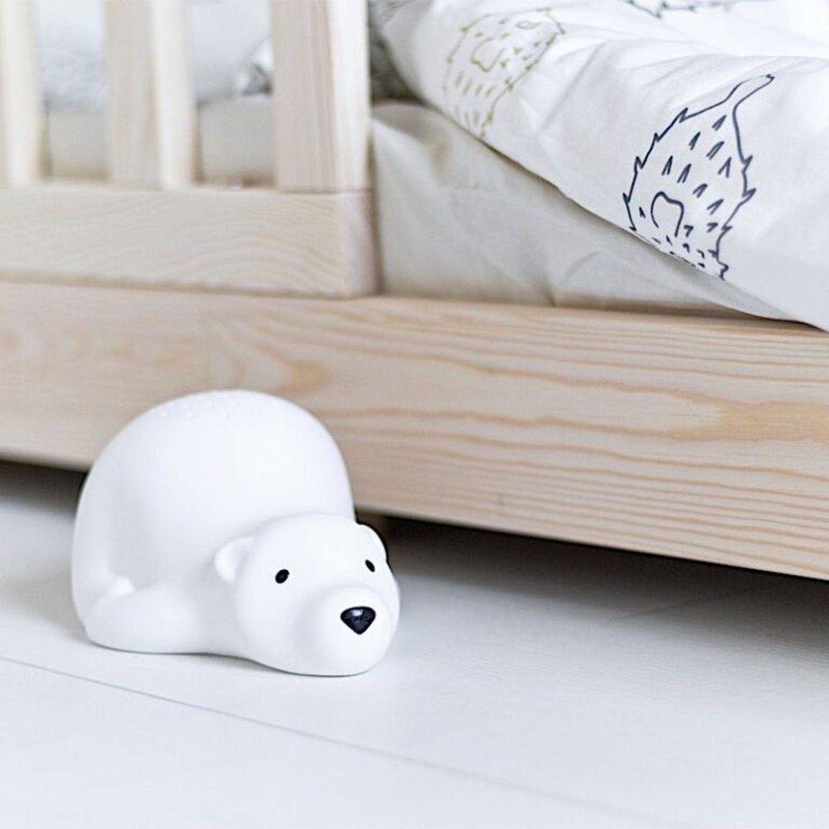 Veilleuse projecteur blanc, FLOW