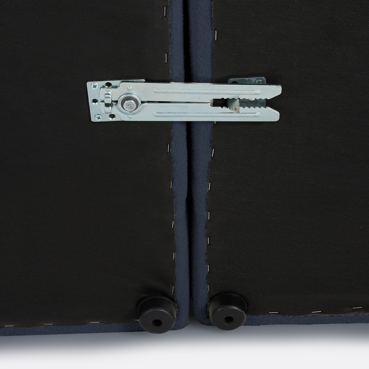 Canapé droit, 5 places, 4 en 1, en bouclette fine, FANO bleu, LA REDOUTE INTERIEURS