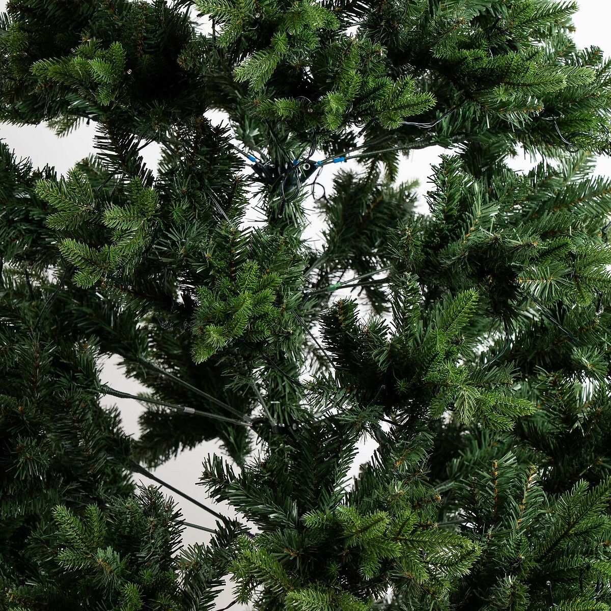 7ft Mixed-Tip Pre-Lit Realistic Christmas Tree green, SO'HOME