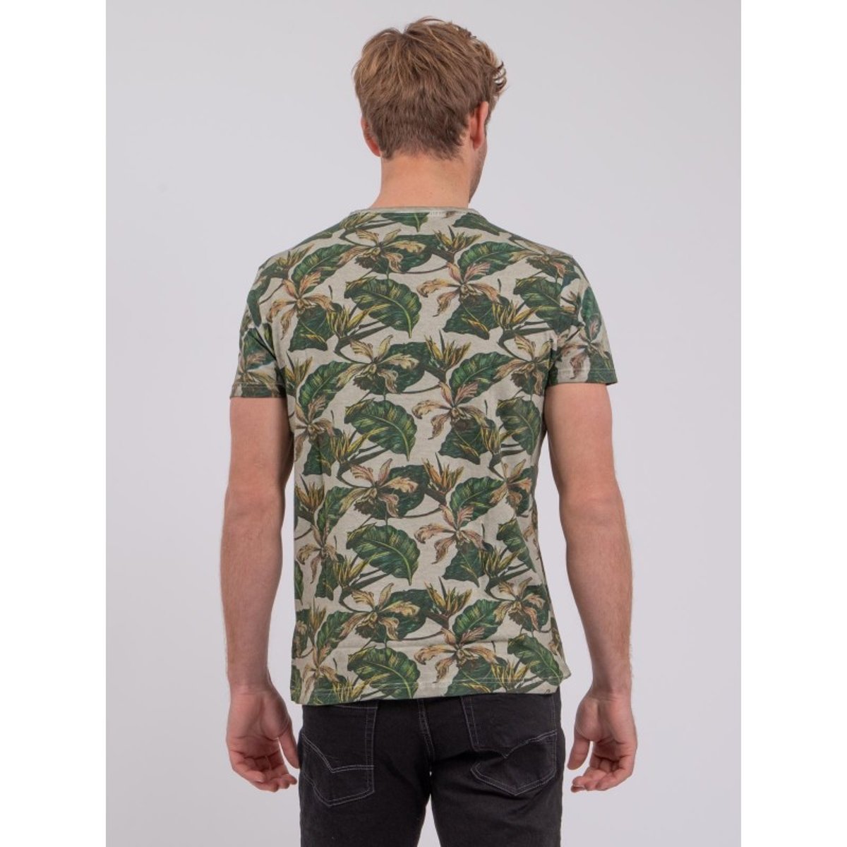 T-shirt Manches Courtes Col Rond Pur Coton Niramax beige, RITCHIE