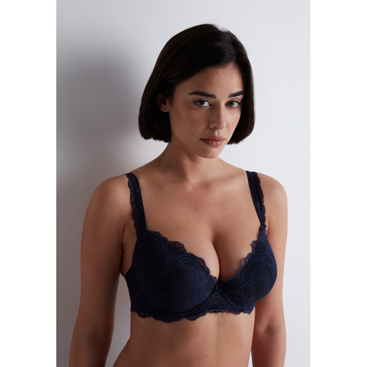 Soutien-gorge Push-up coques Danse des Sens bleu, AUBADE
