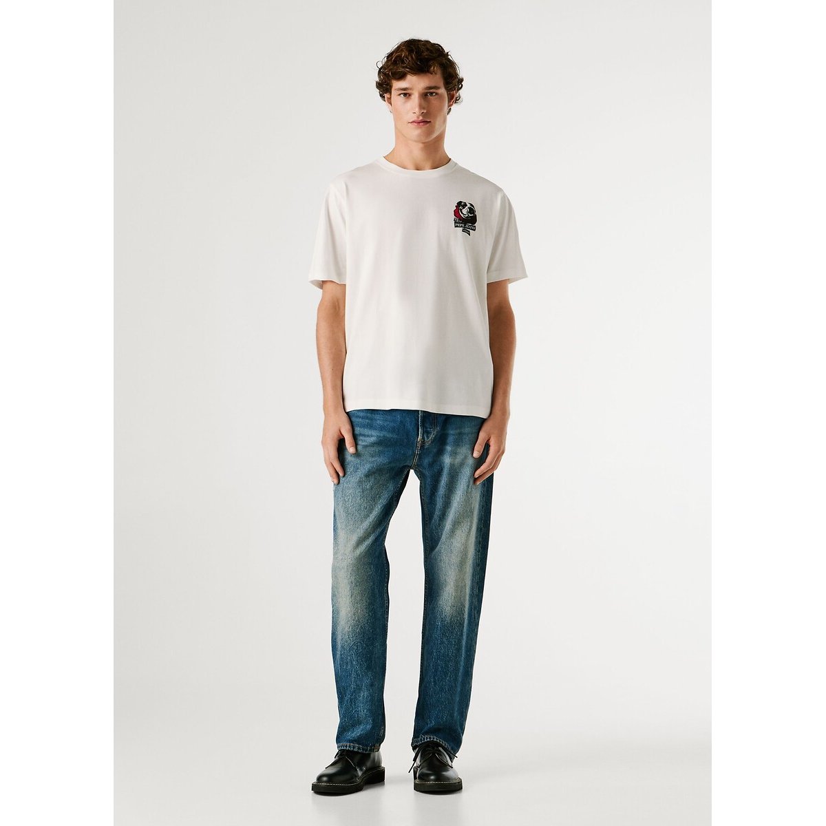 T-shirt manches courtes SHAD blanc, PEPE JEANS