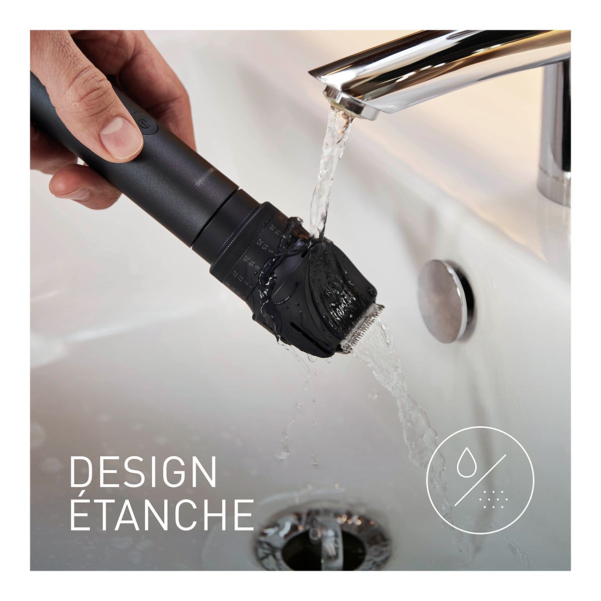 Tondeuse multi usages Multishape ER-CKL2-A301, molette réglable, 58 hauteurs de coupe, précision 0,5 mm, autonomie 70 mn couleur unique, PANASONIC