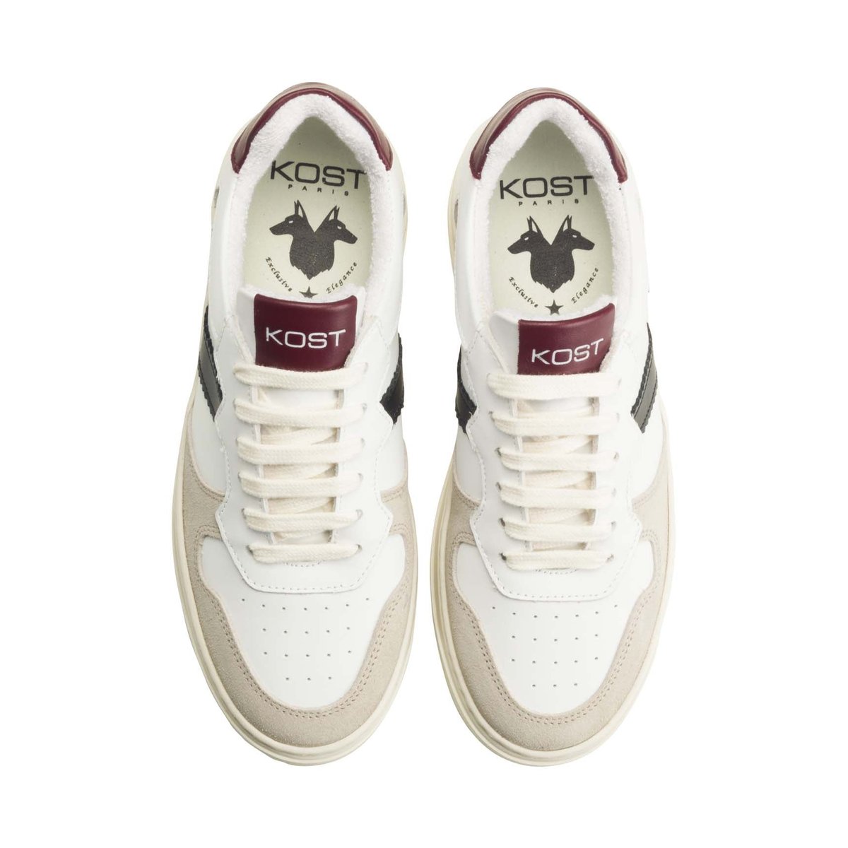 LEGEND F BLANC+BORDEAUX blanc+bordeaux, KOST