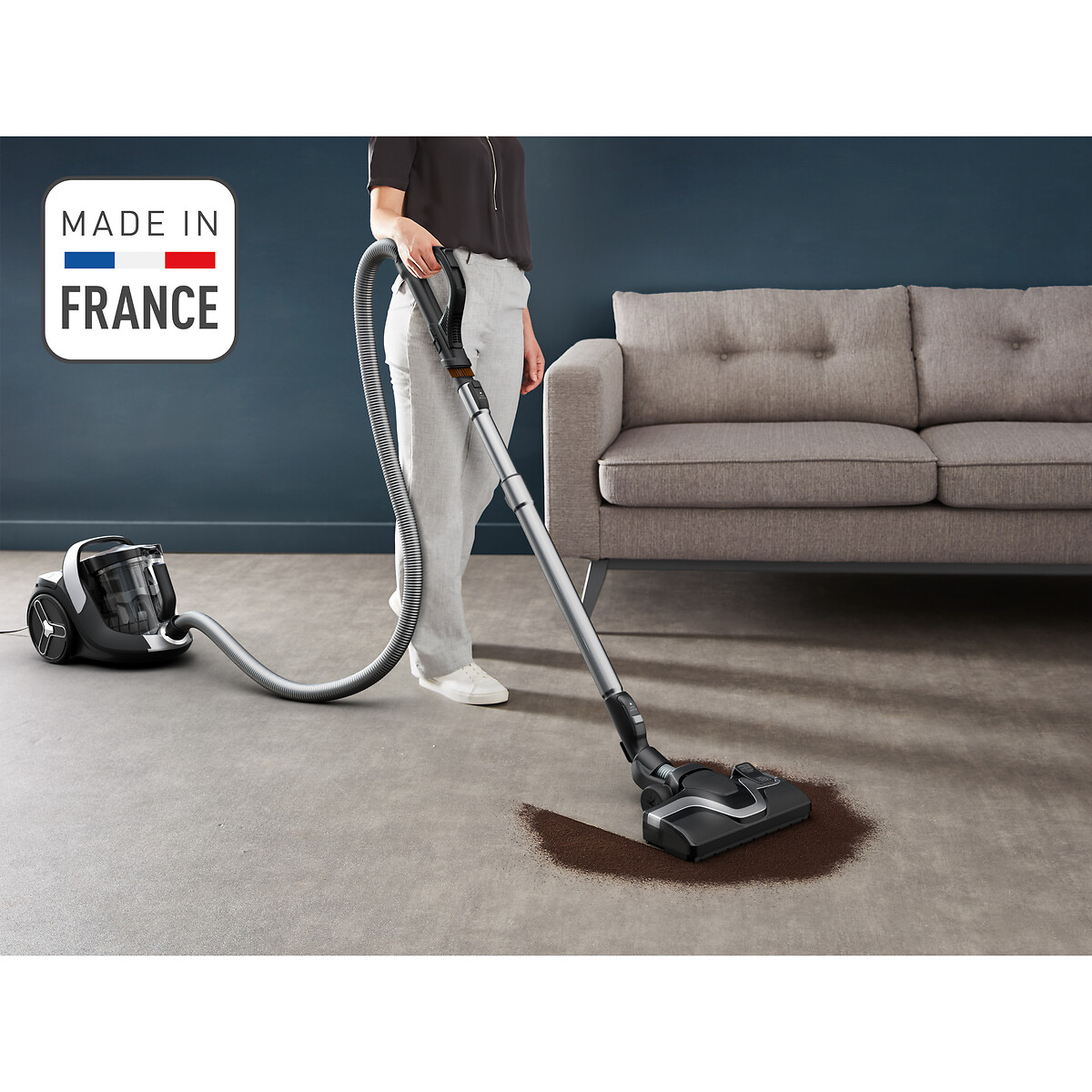 Aspirateur sans sac Green Force Effitech RO7C66EA noir, ROWENTA