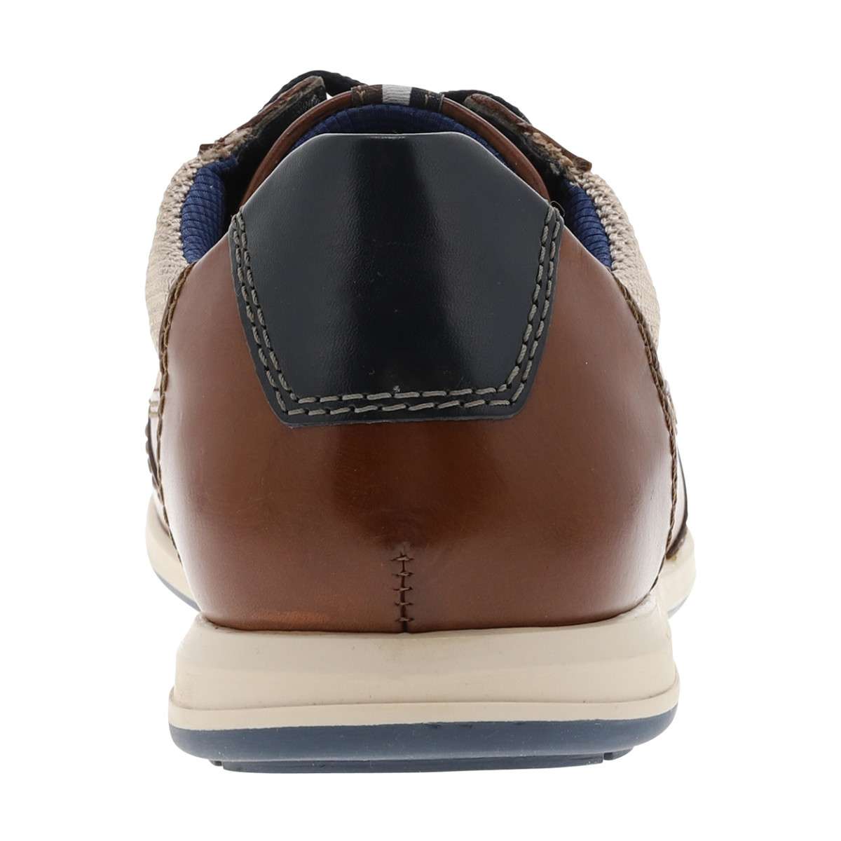 Sneakers talon plat marron, BUGATTI