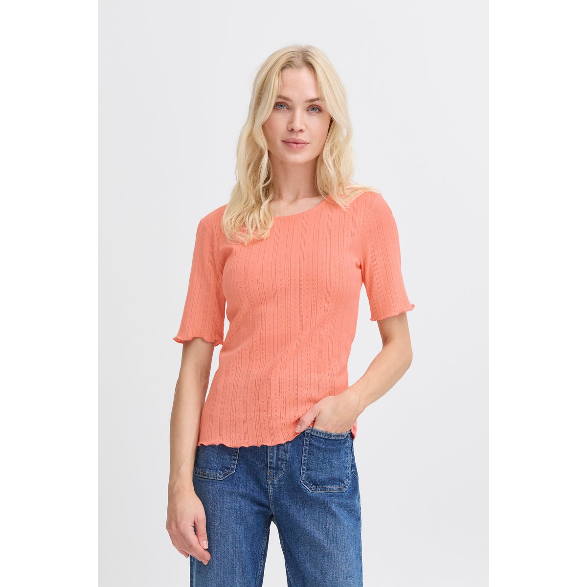 Short sleeve rose shell pink, B.YOUNG