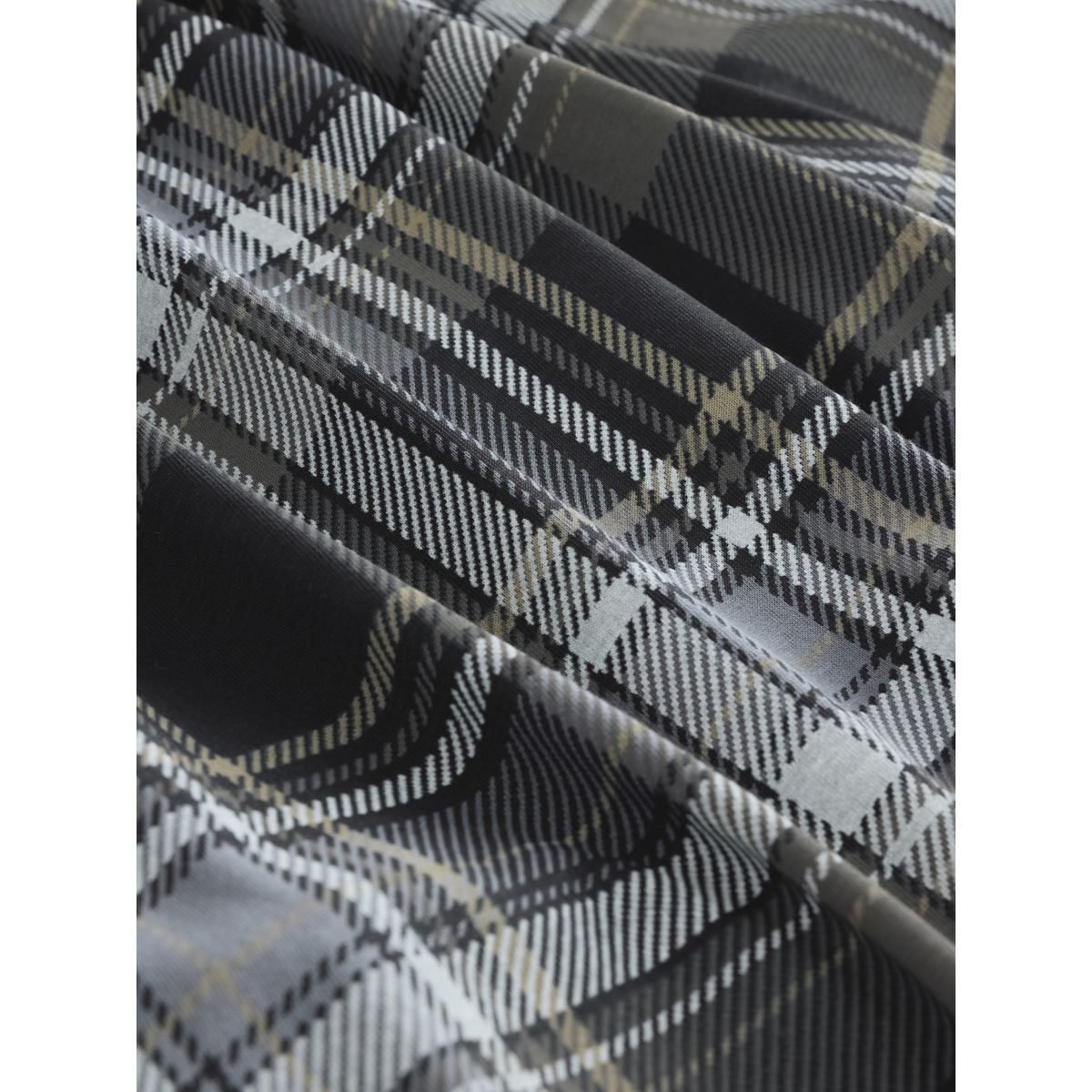 Pyjama en jersey à carreaux, lot de 2 noir/bleu marine, NEXT