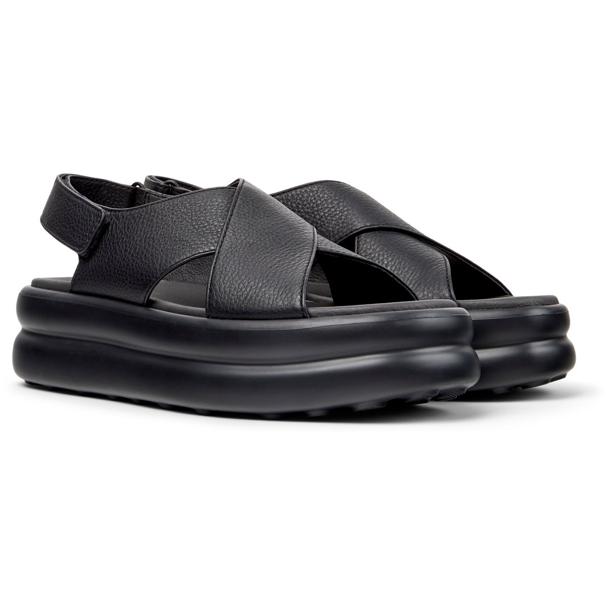 Sandales Cuir PELOTAS FLOTA UP noir, CAMPER
