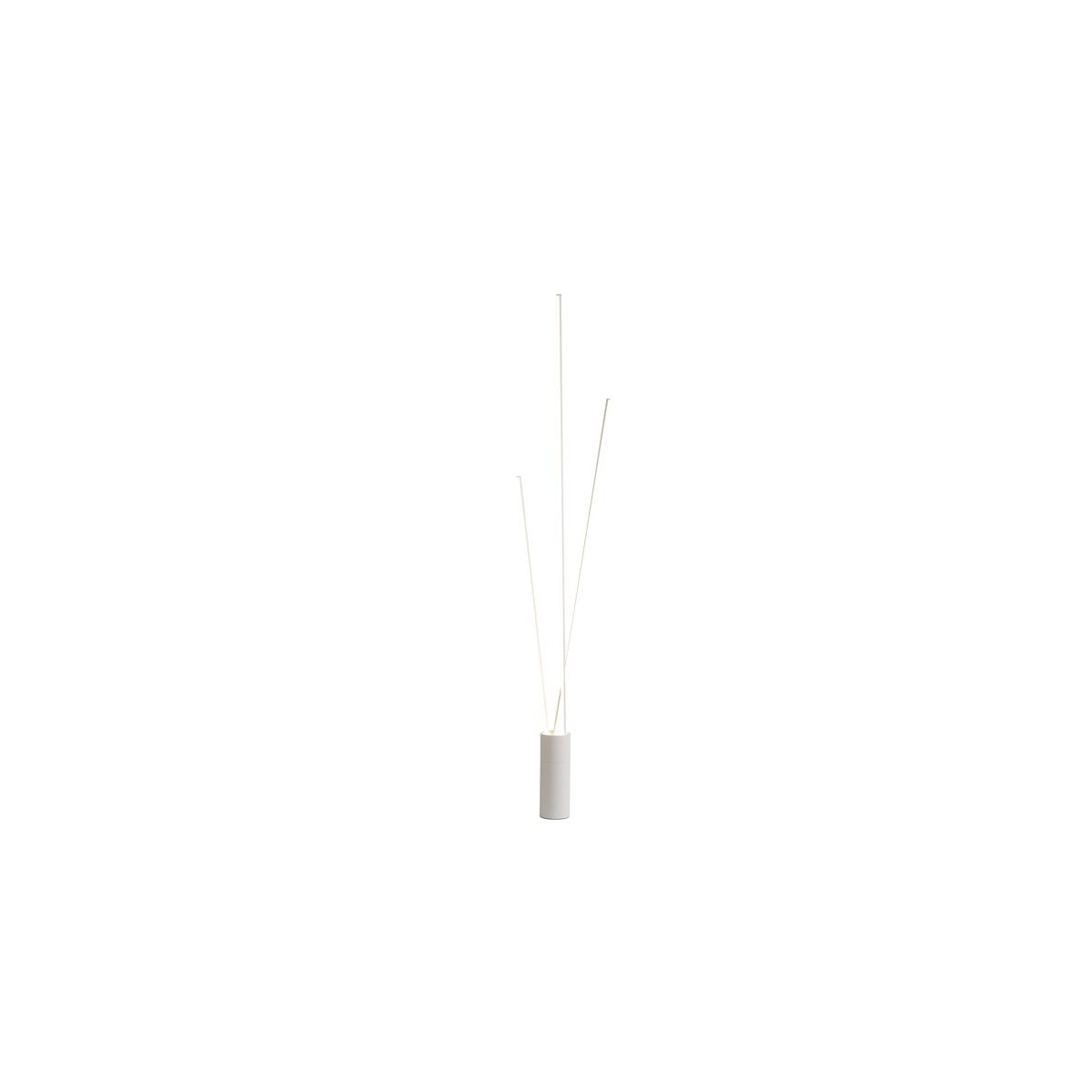 Lampadaire    lumière chaude  VERTICAL blanc, MANTRA