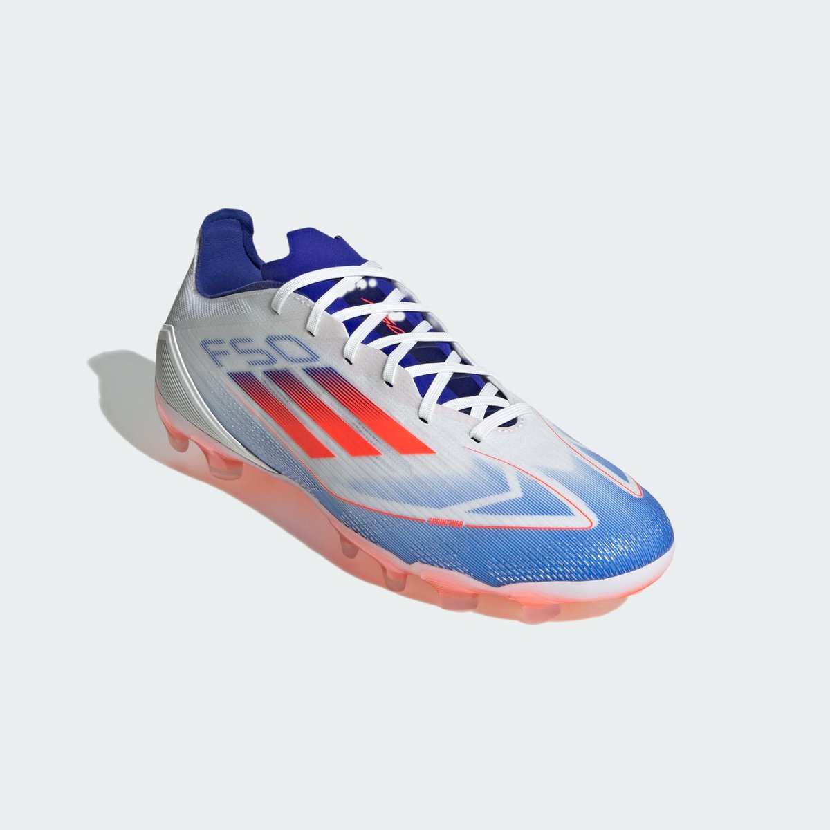 Chaussure F50 Pro Multi-surfaces cloud white / solar red / lucid blue, adidas Performance