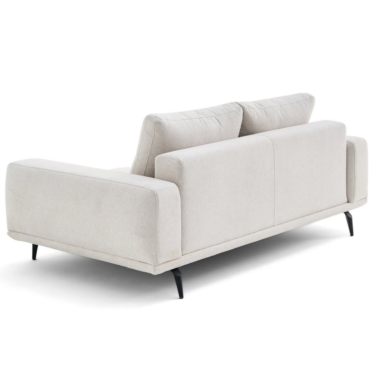 Canapé fixe 2 places - VICENCE beige, BEST MOBILIER