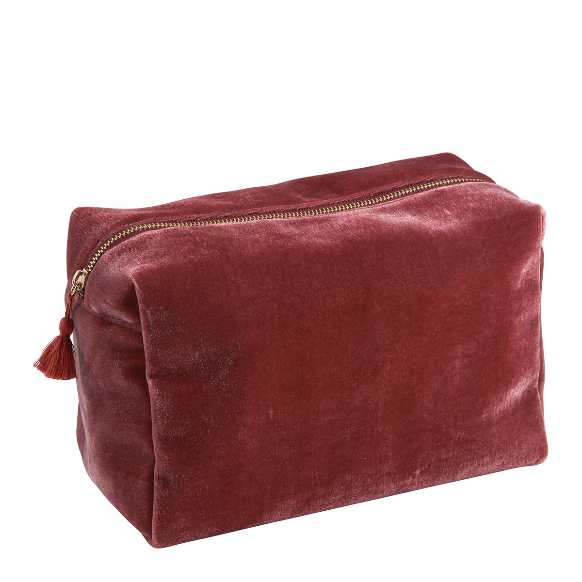 Trousse de toilette rectangulaire rose, MATHILDE M