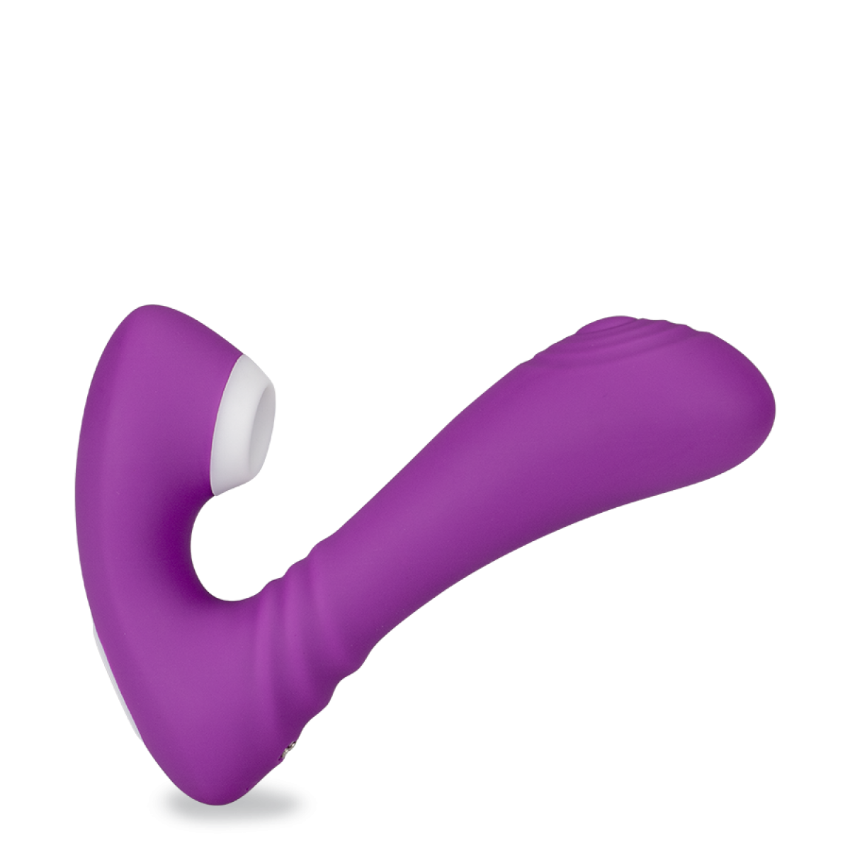 Stimulateur clitoridien et point G télécommandé Gray violet, LOVE AND VIBES