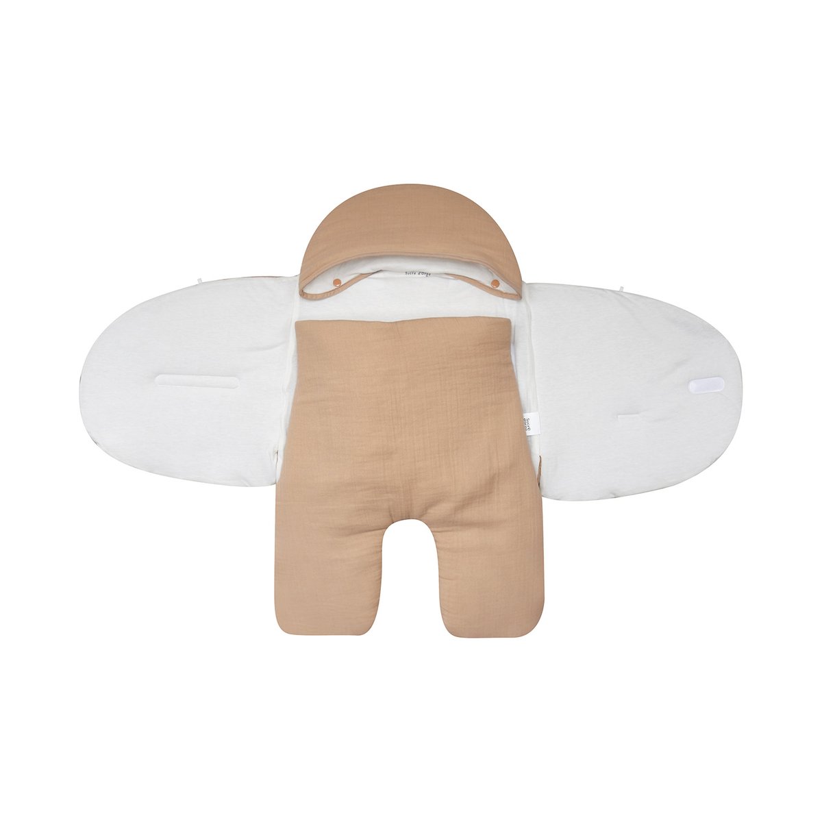 Nid de naissance reno avec jambe securite auto beige, SUCRE D'ORGE