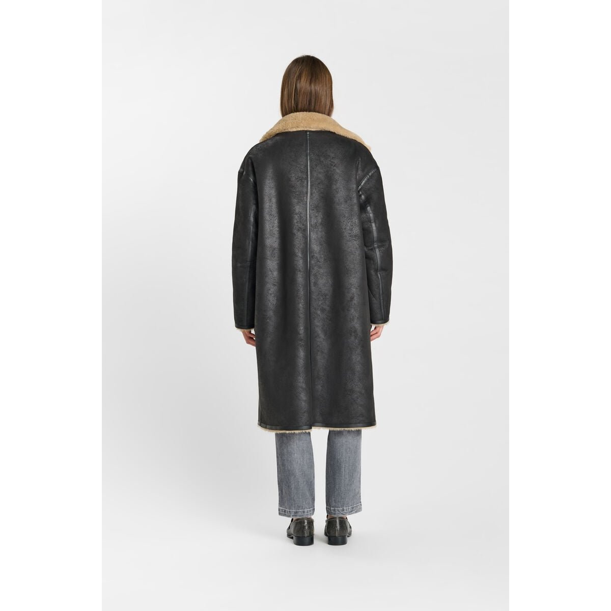 Manteau OXANA black, LE TEMPS DES CERISES