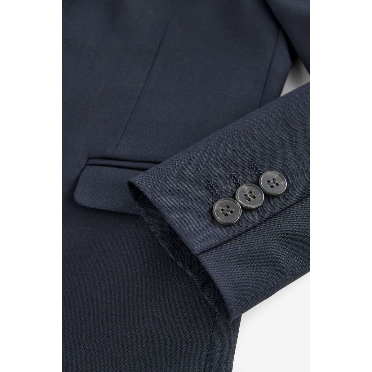 Pantalon de costume coupe ajustée bleu marine, NEXT