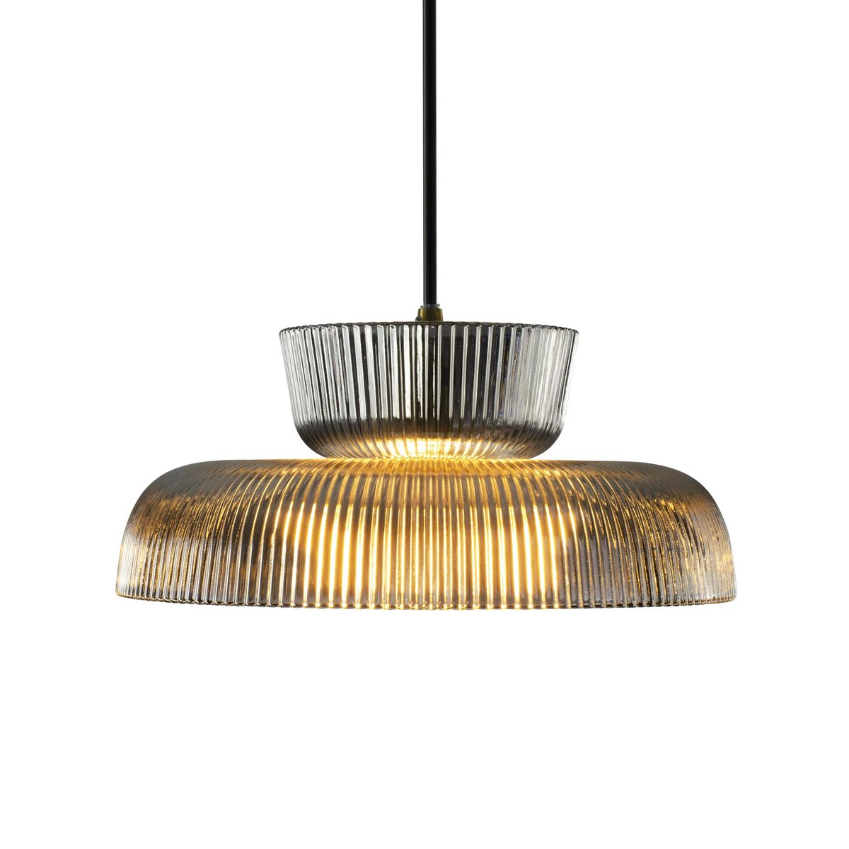 Suspension en verre, IRCUS fumé, C-CREATION