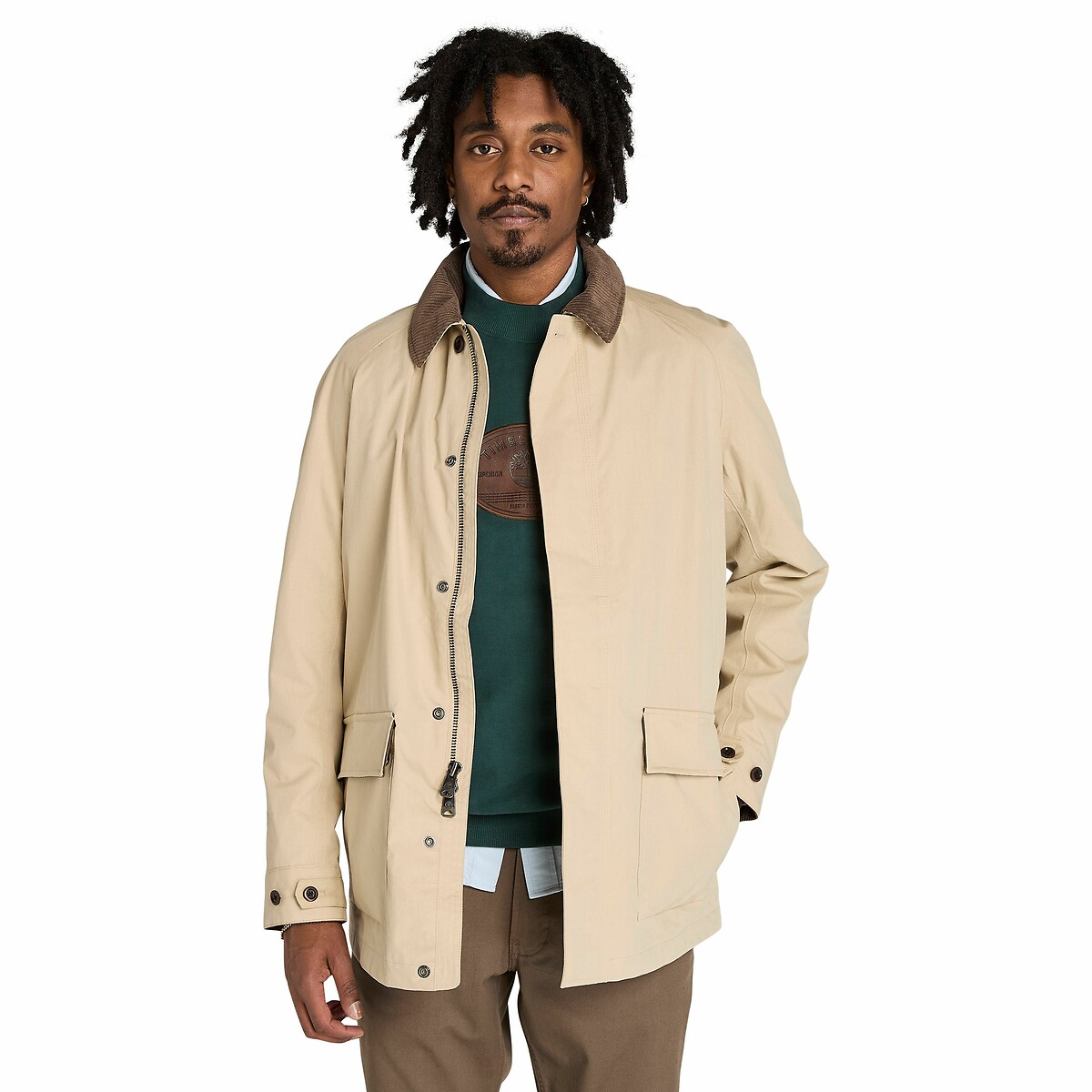Veste waterproof Barn Jacket beige, TIMBERLAND