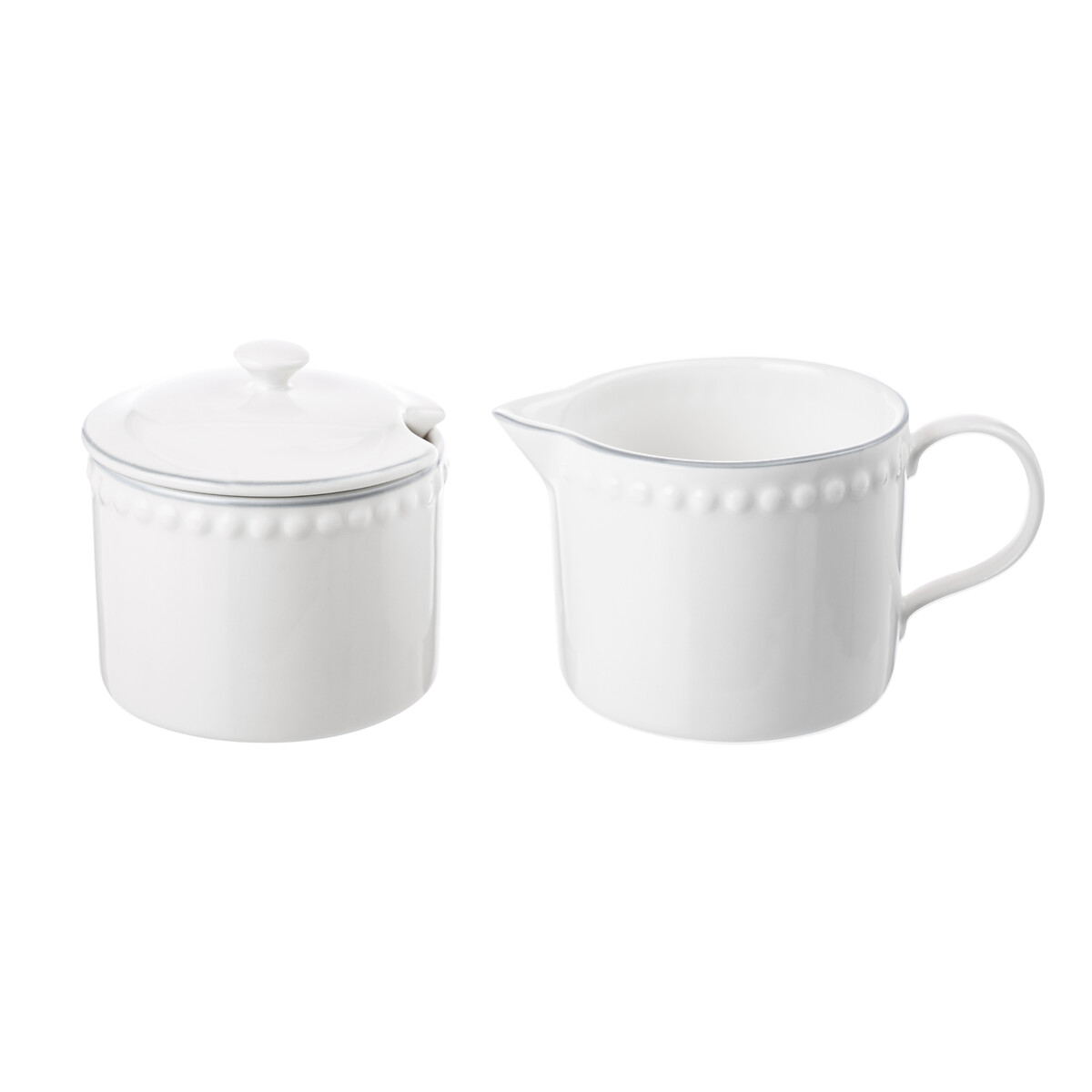 2-piece Signature Sugar And Milk Jug Set white, MARY BERRY
