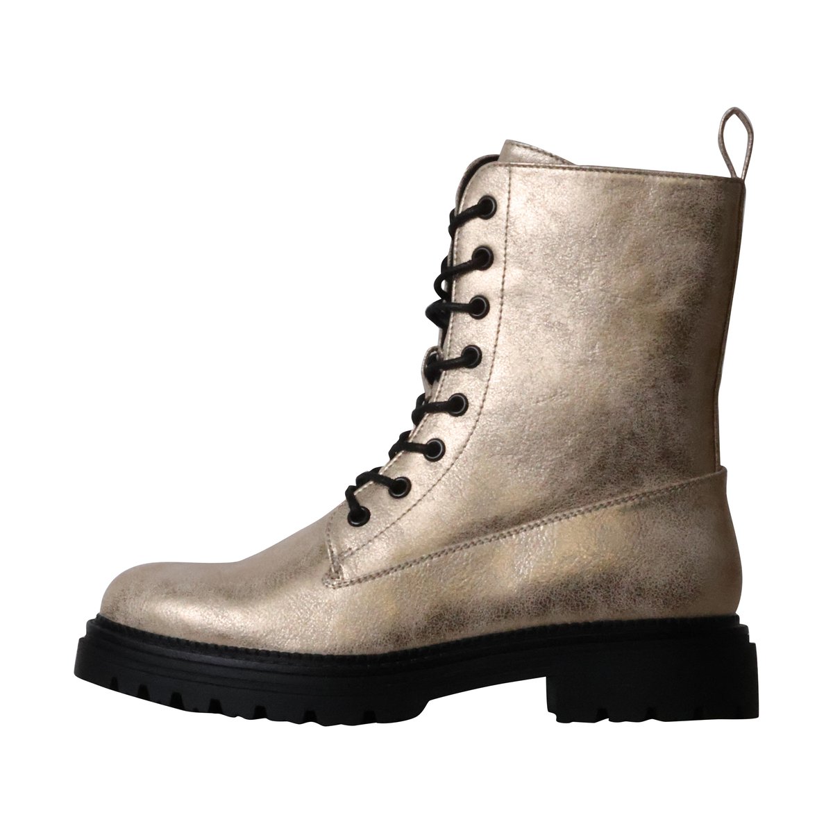 Bottines à Lacets or, ENZA NUCCI