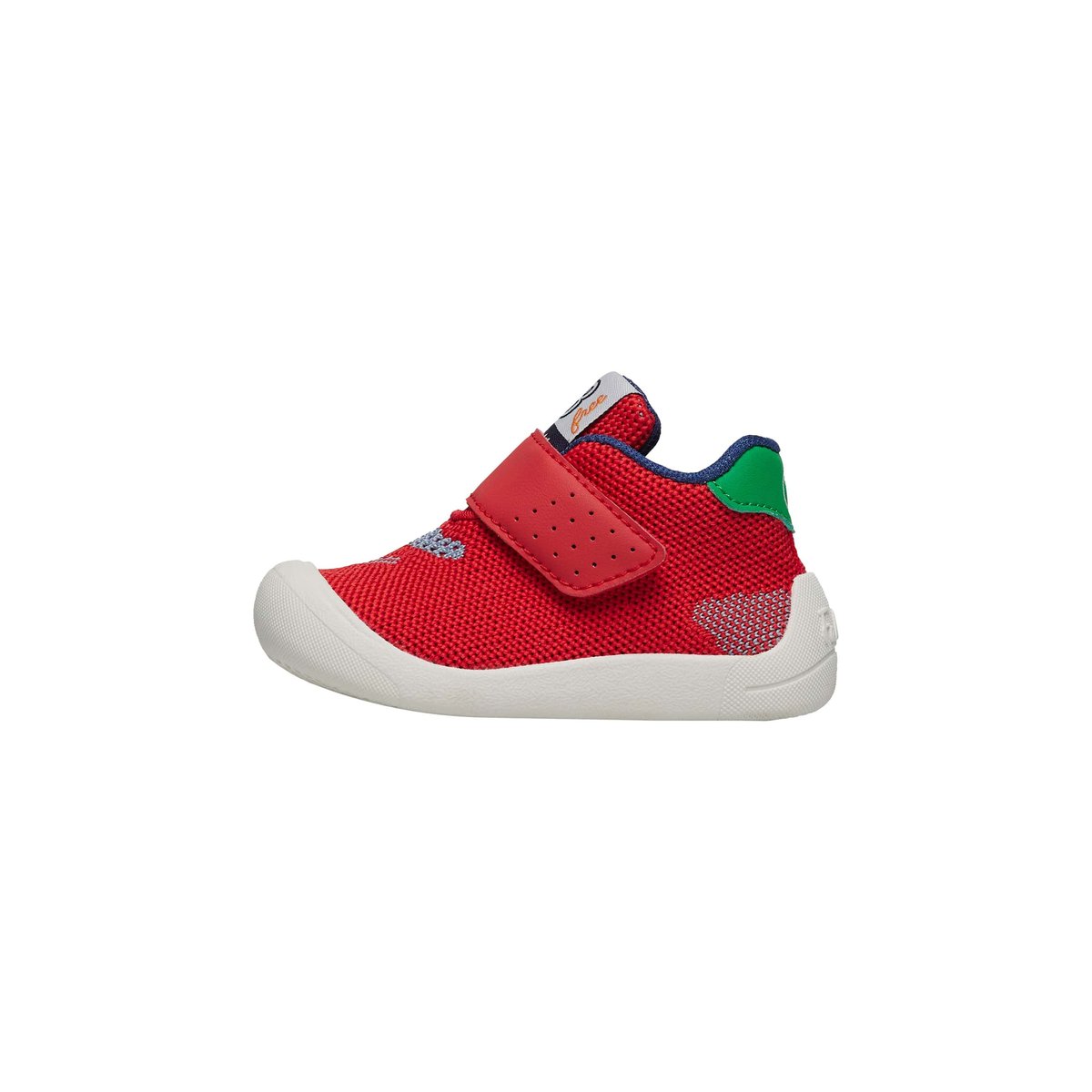 Chaussures premiers pas en similicuir et tissu FREE VL. marine, FALCOTTO