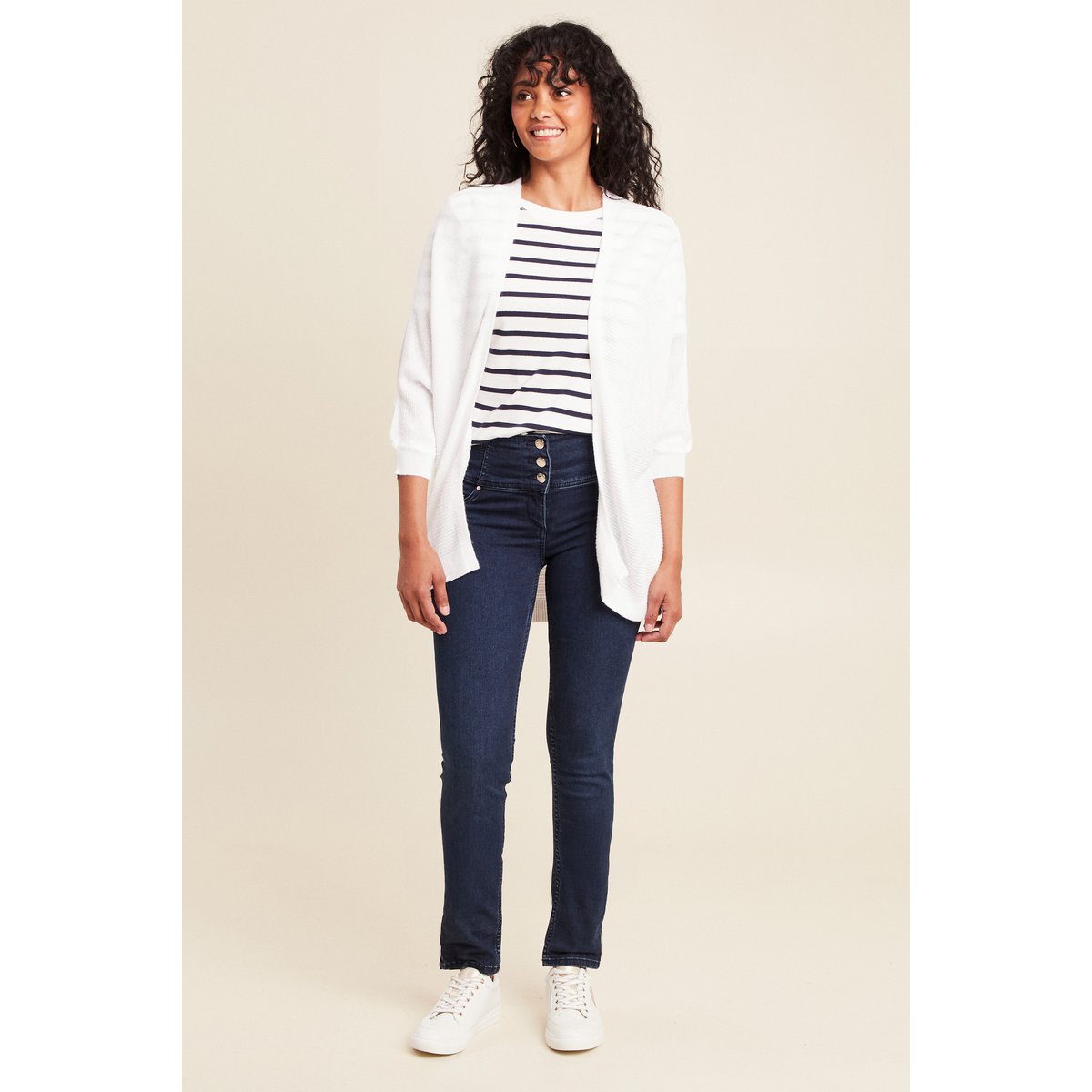Jean magique sculptant denim brut, BREAL