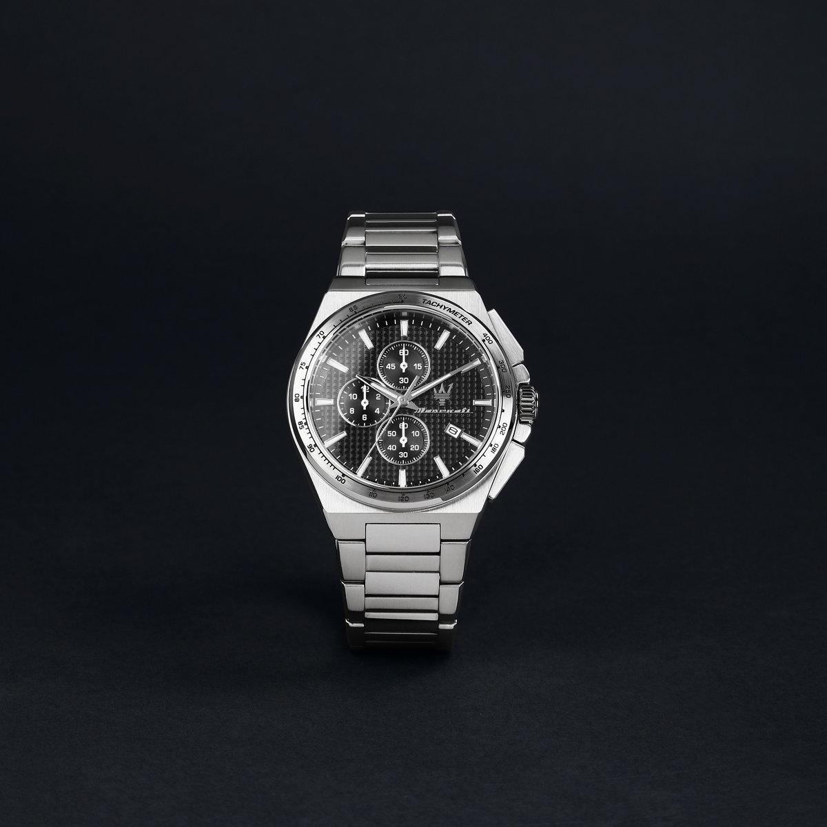 Montre-chronographe VELOCITA' SLIM acier inoxydable, MASERATI