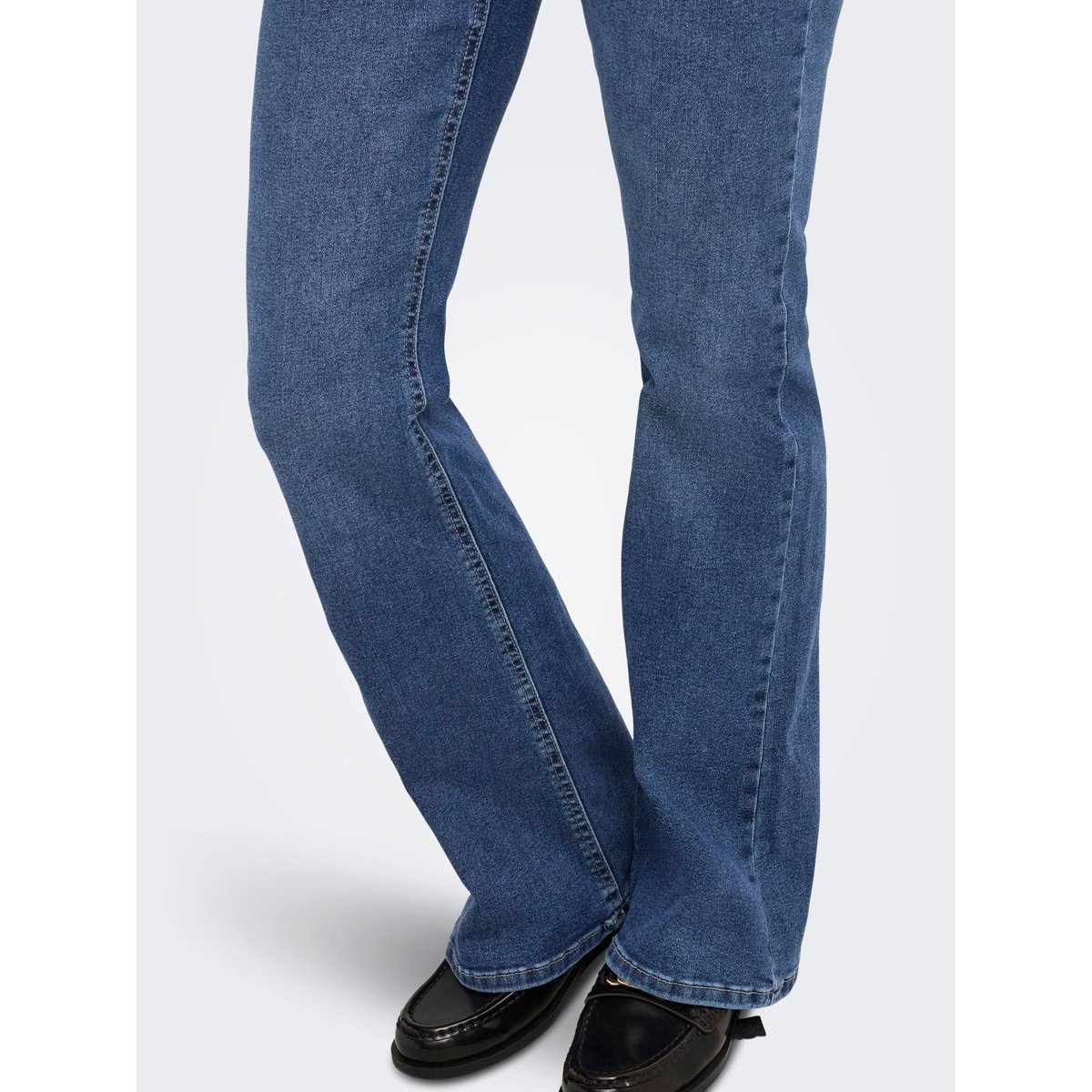 Jean Flared medium blue denim, ONLY