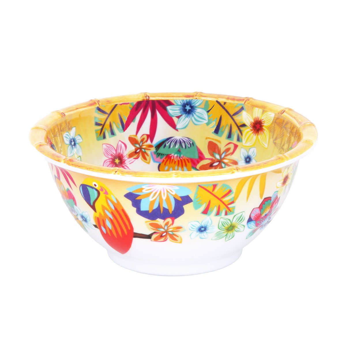 Bol mélamine Perroquets de Bahia 15 cm autres, LES JARDINS DE LA COMTESSE