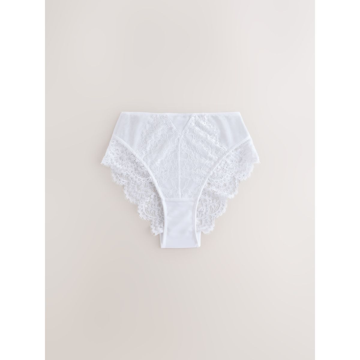 Culotte gainante effet ventre plat, lot de 2 rose poudré/blanc, NEXT