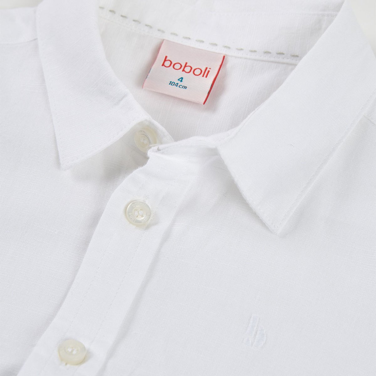 Chemise lin blanc, BOBOLI