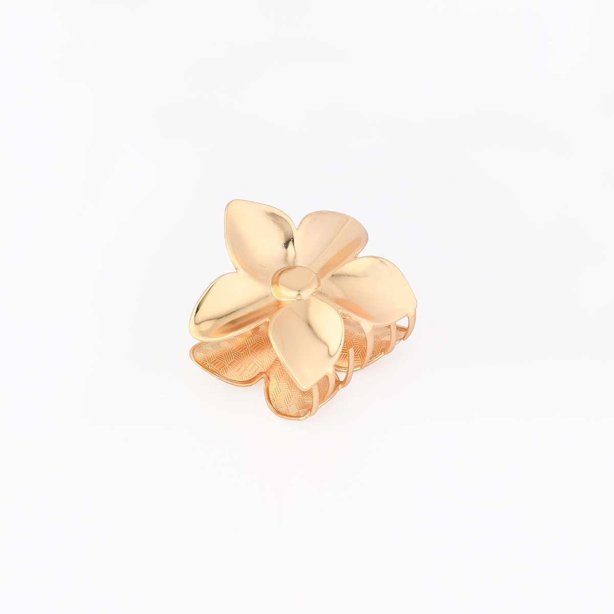 Pince à cheveux fleur dorée aucun, BALABOOSTE