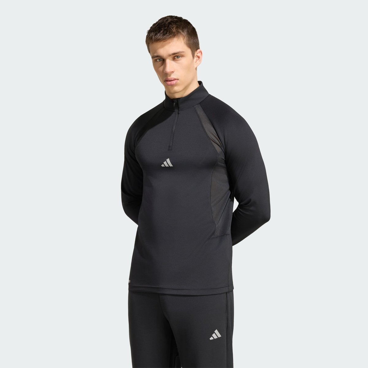 Sweat-Shirt Zip 1/4 Tech Apparel Sweat-Shirt Zip 1/4 Tech Apparel black, adidas Performance