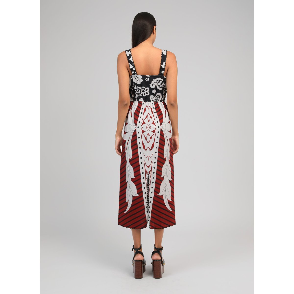 Robe Midi OLEYA kelina bordeaux, AN'GE
