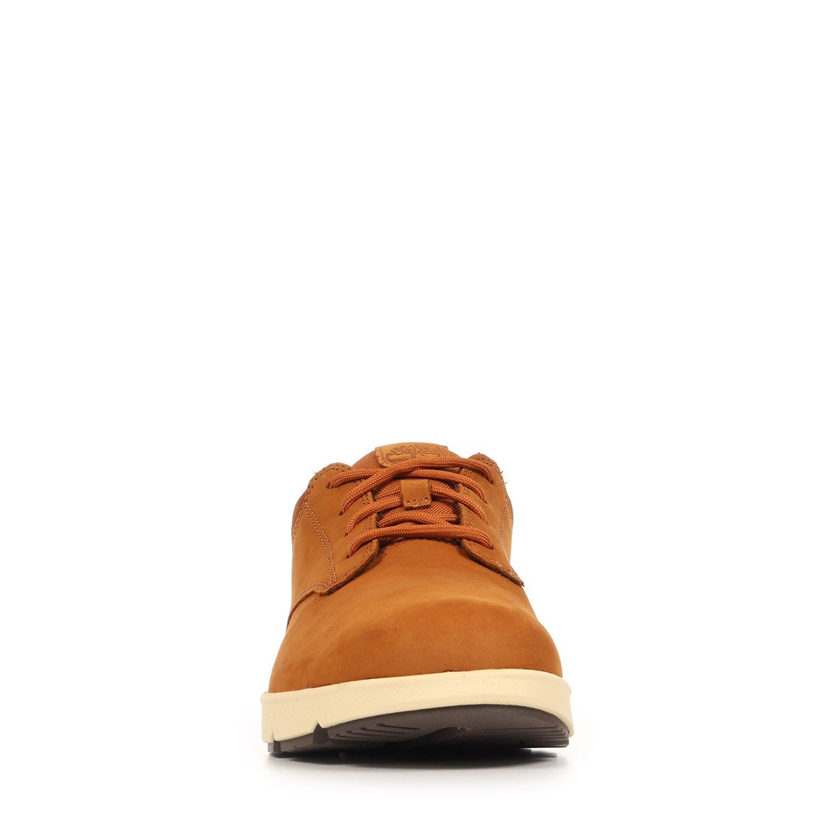 Baskets PARKER STREET LOW LACE rust nubuck with dark brown, TIMBERLAND