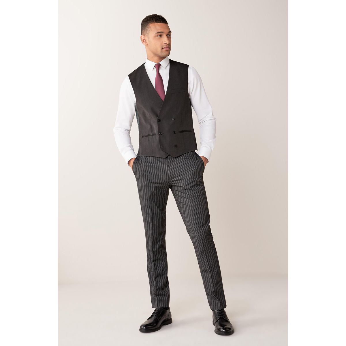 Veste de costume style jaquette noir, NEXT