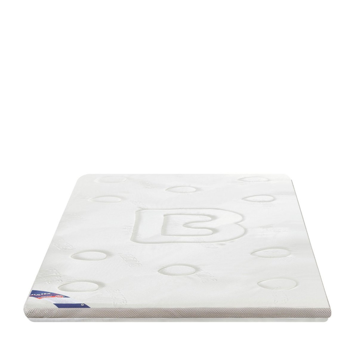 Surmatelas à mémoire de forme 5 cm, accueil enveloppant- MEMO 5 couleur unique, BULTEX